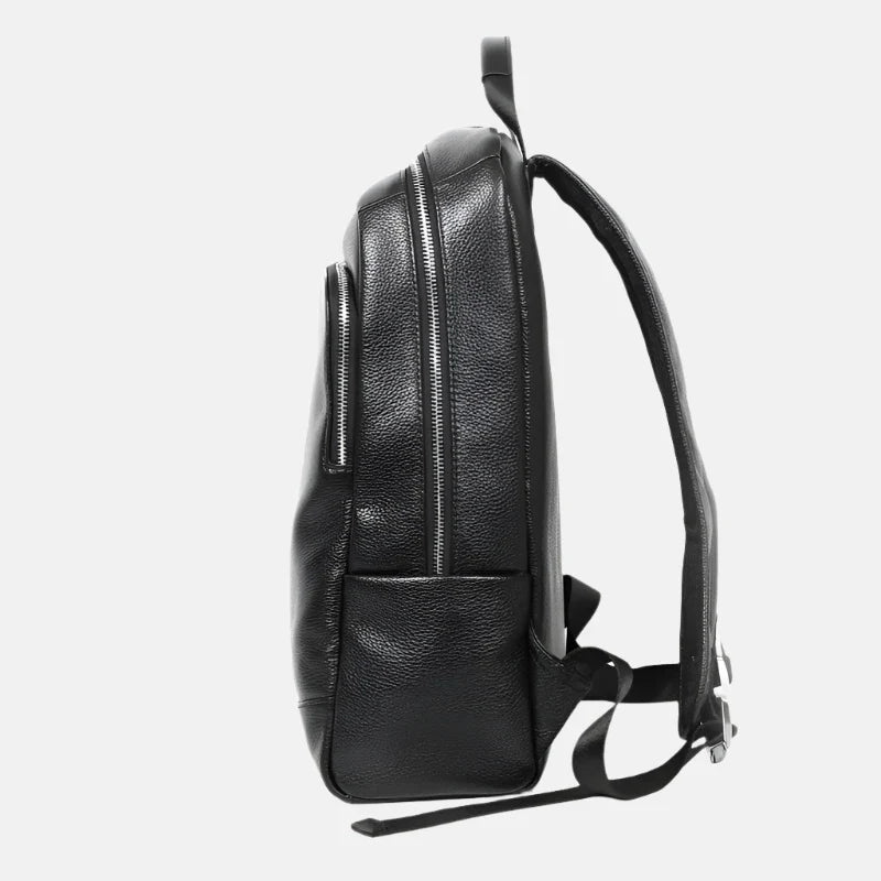 Exeter Men’s Waterproof Leather Backpack – Luxury Laptop Rucksack
