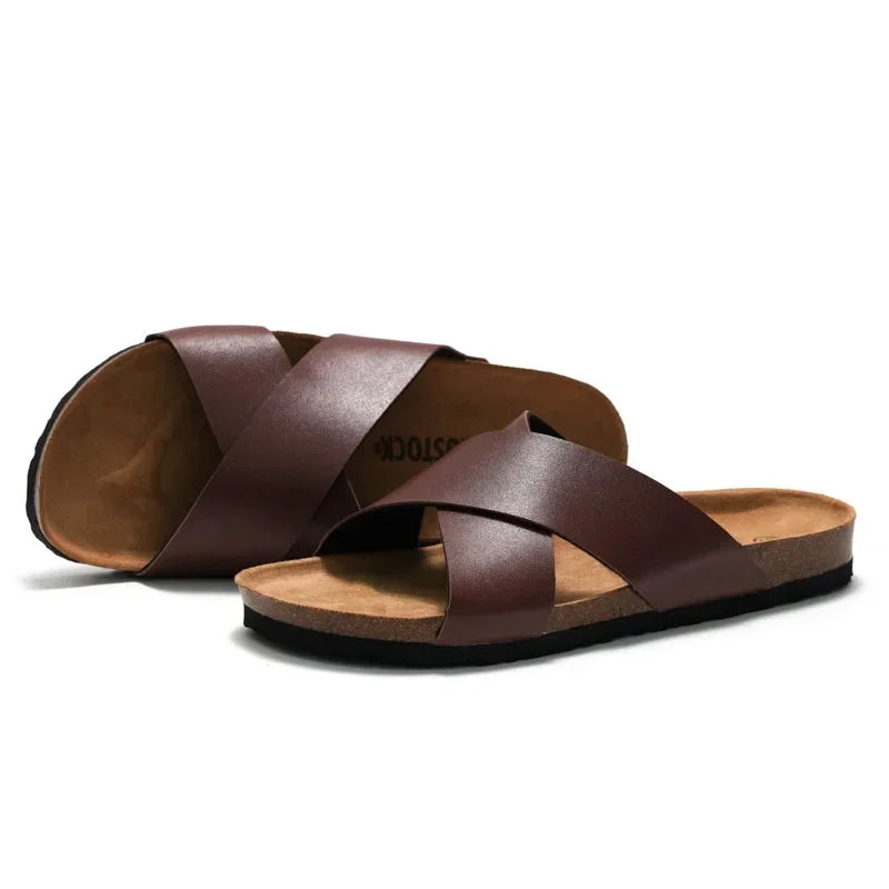 Dutti Men’s Coffee Brown Sandals