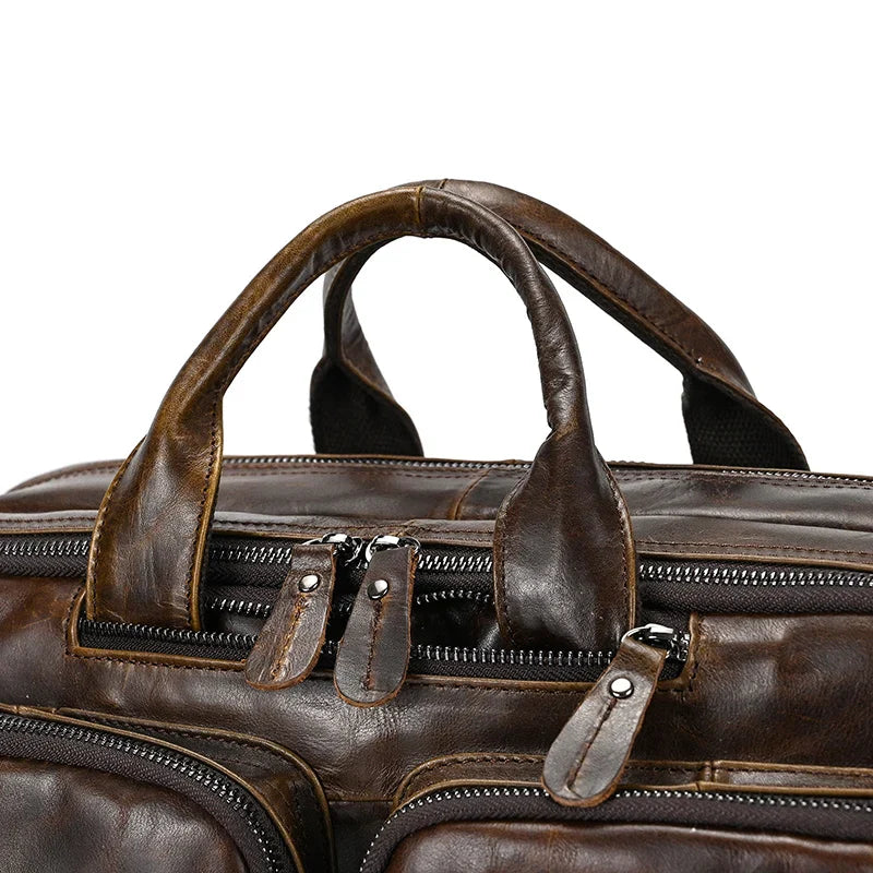 Executive Leather Milan Briefcase