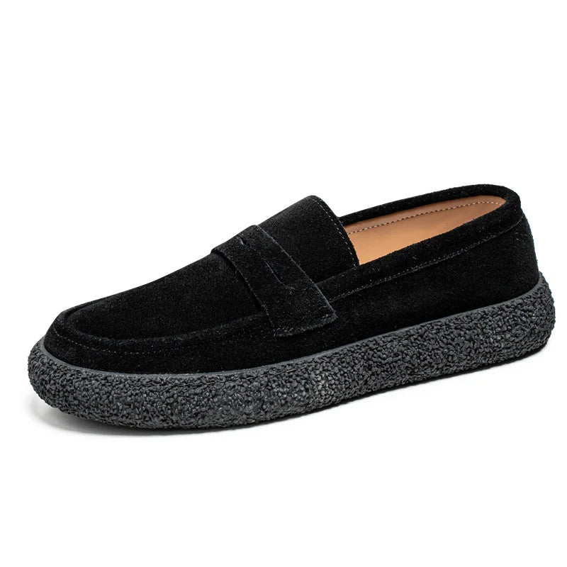 Terry Men’s Suede Loafers – Classic Moccasin