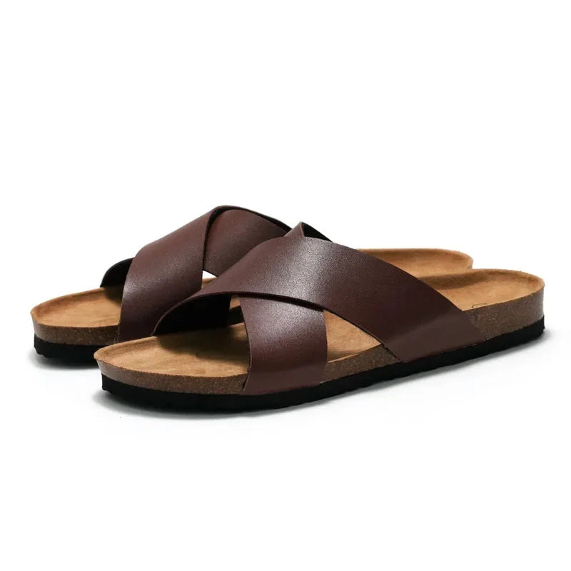 Dutti Men’s Coffee Brown Sandals
