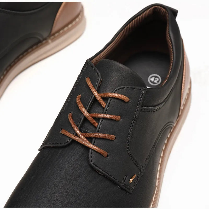 Confort Man Men’s Leather Shoes – Italian Elegance