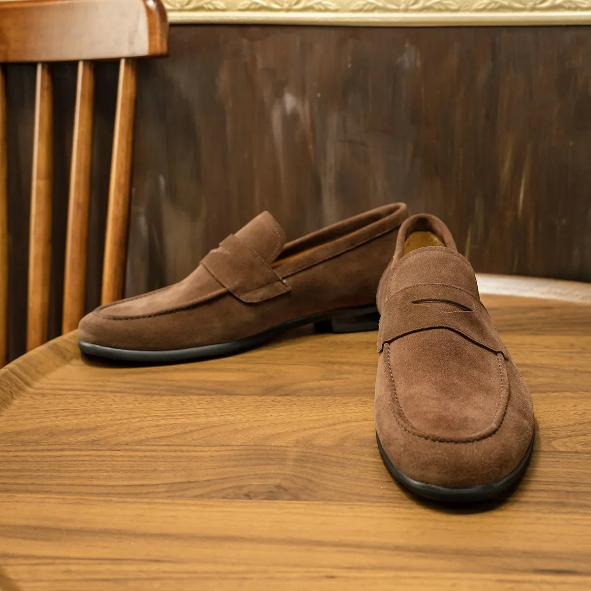 Richard Men’s Genuine Leather Loafers – Classic Elegance