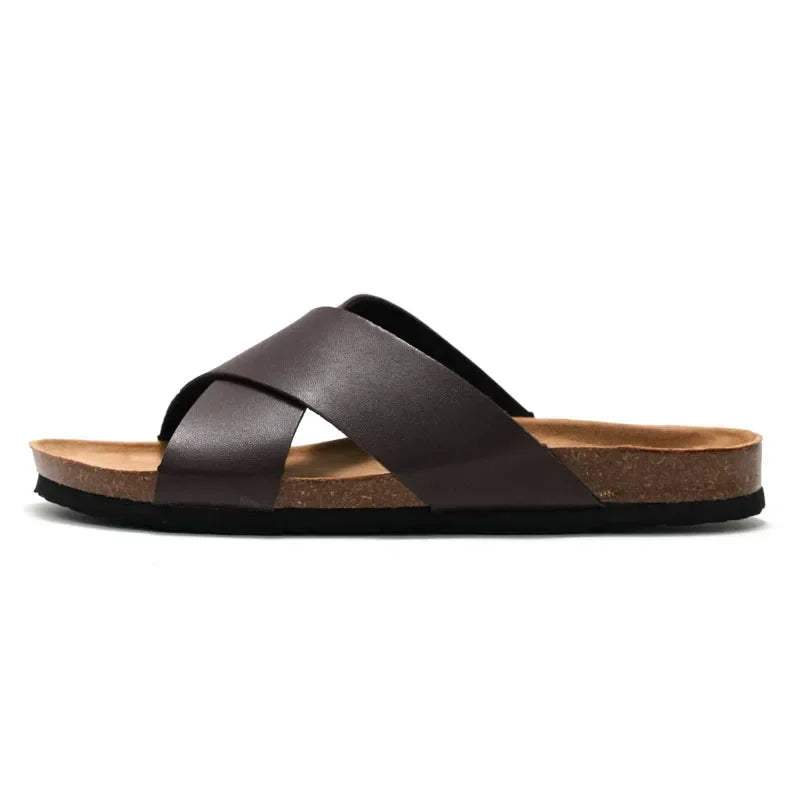Dutti Men’s Coffee Brown Sandals