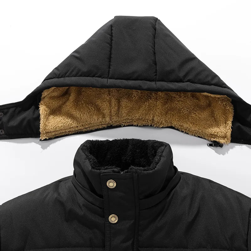 Premium Wool Lined Parka Jacket For Men Walton