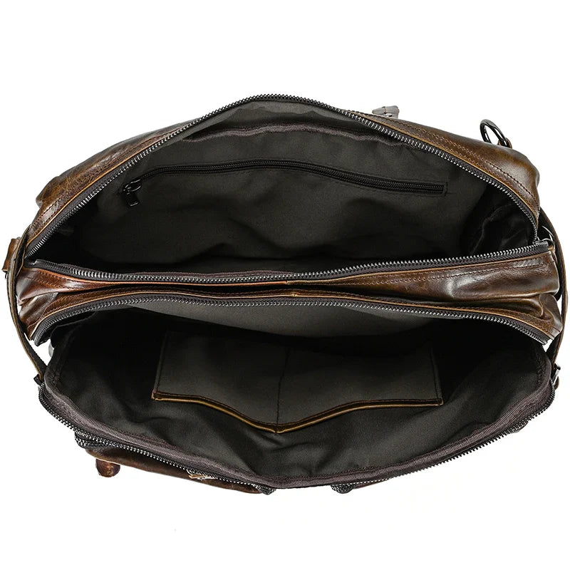 Executive Leather Milan Briefcase