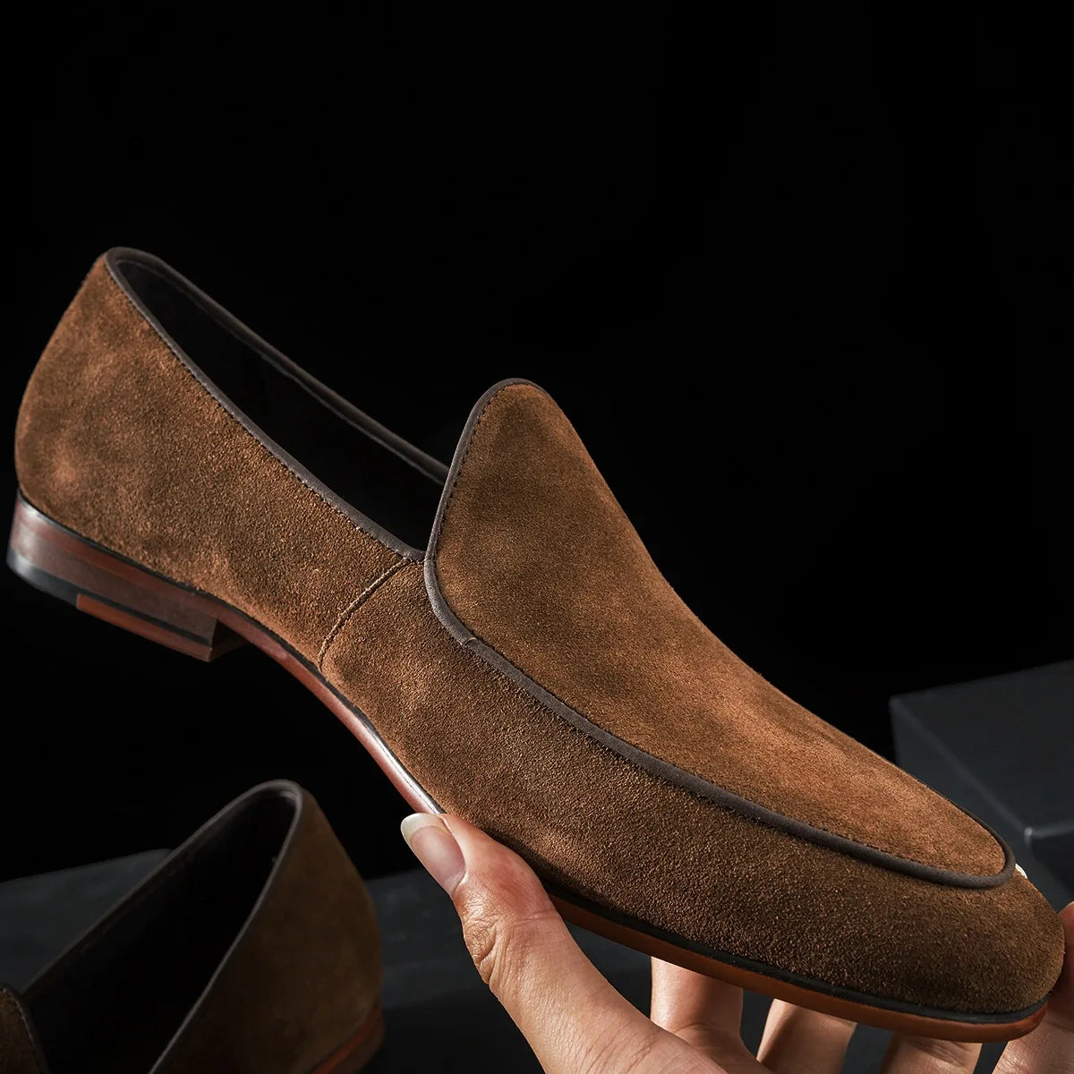 Simpson Men’s Leather Loafers – Timeless Sophistication