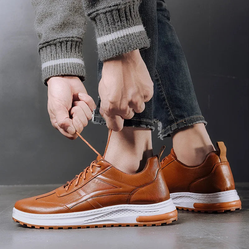 Gilmour Men’s Leather Sneakers