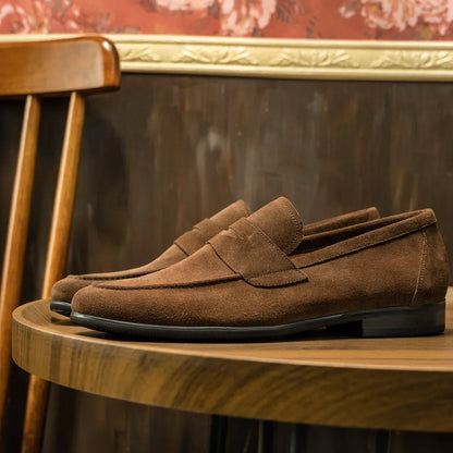 Richard Men’s Genuine Leather Loafers – Classic Elegance