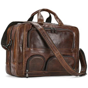 Madrid Luxury Men’s Leather Briefcase