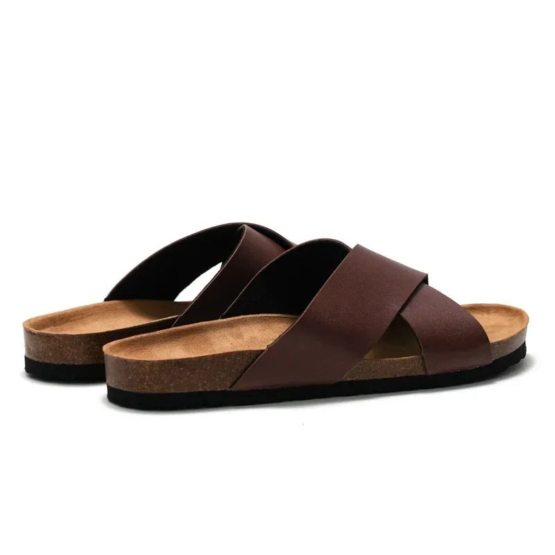 Dutti Men’s Coffee Brown Sandals