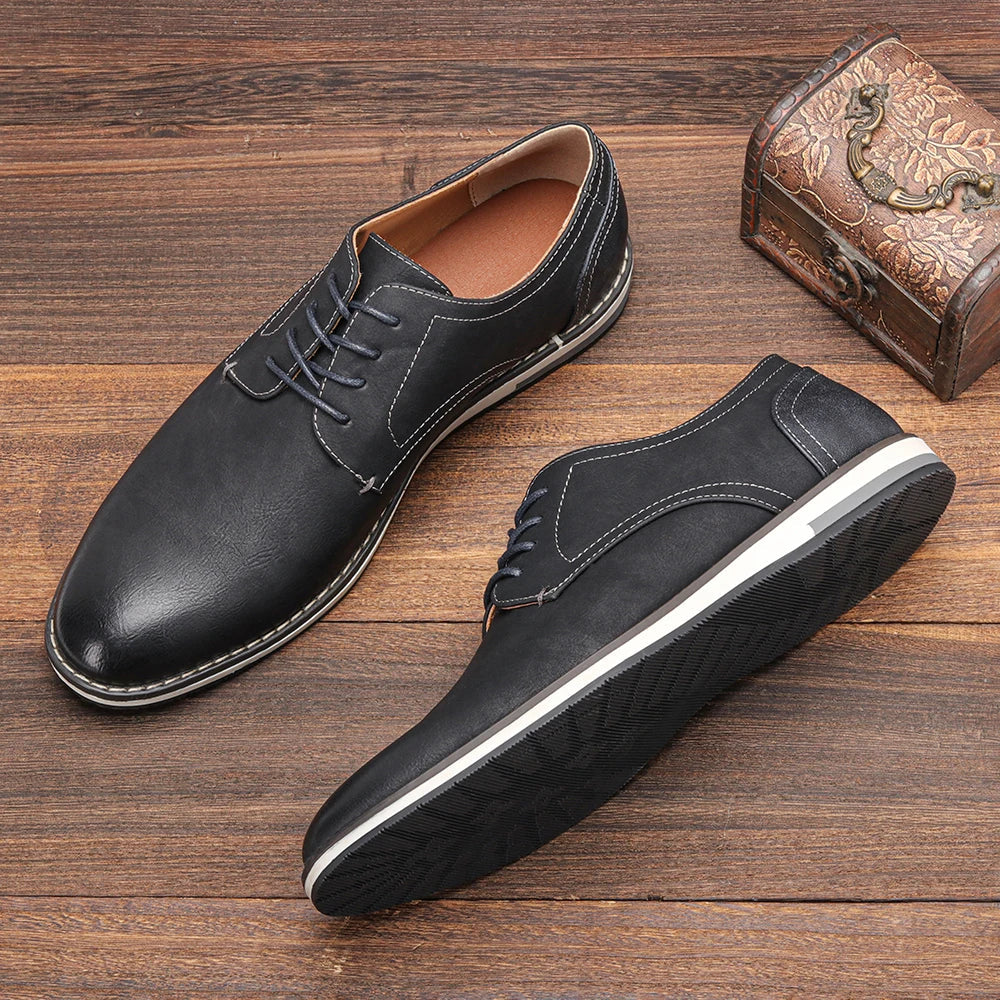 Oslo Men’s Italian Leather Dress Shoes