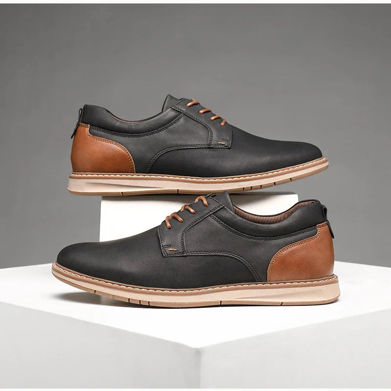 Confort Man Men’s Leather Shoes – Italian Elegance
