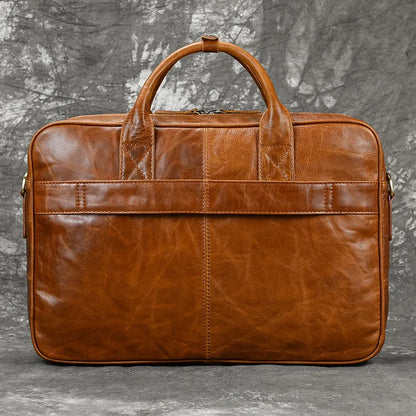 Executive Leather Briefcase Premium Vanity