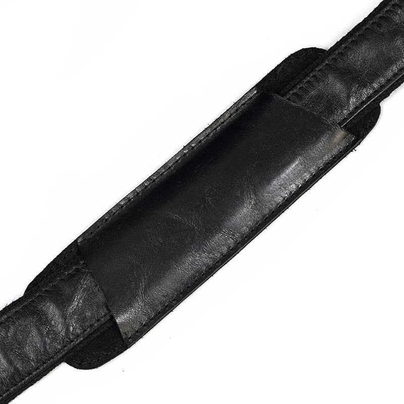 Genuine Leather Executive Briefcase Black Bull Arthur