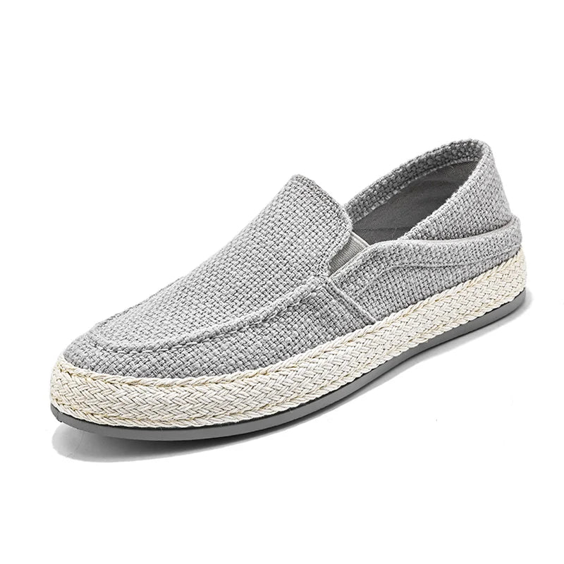 Executive Men’s Linen Loafers – Lightweight Sophistication