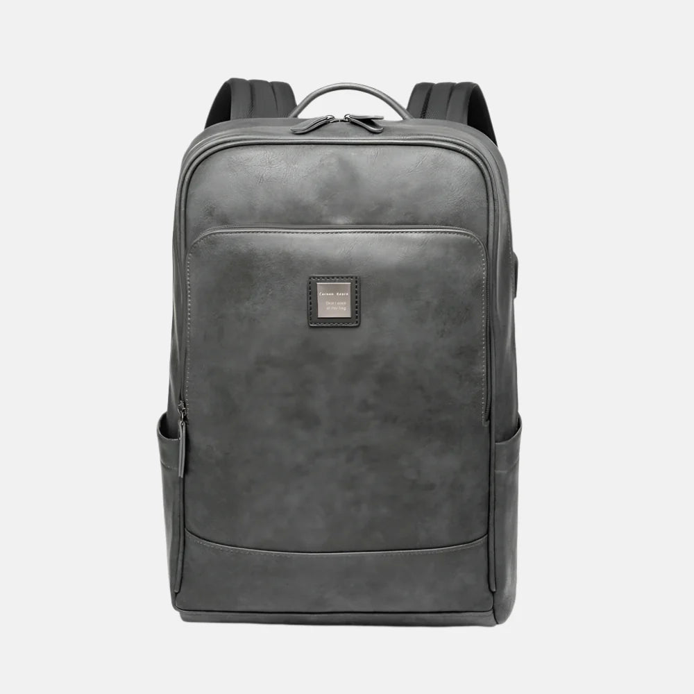 Mercury Men’s Leather Backpack – Elegant & Functional for Work and Travel