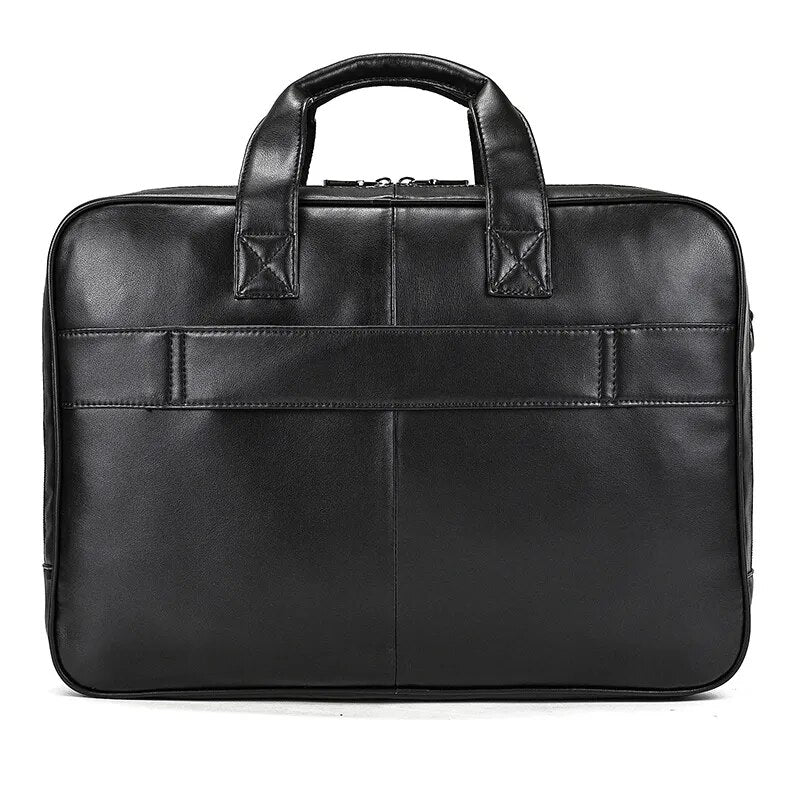 Madrid Luxury Men’s Leather Briefcase
