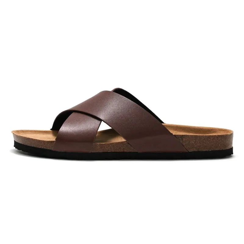 Dutti Men’s Coffee Brown Sandals