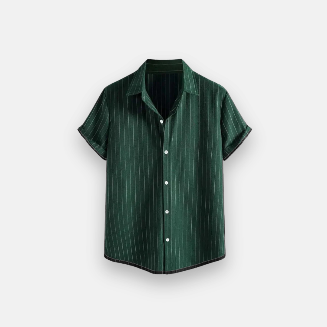 Men's Short Sleeve Button Down Shirt Franklin