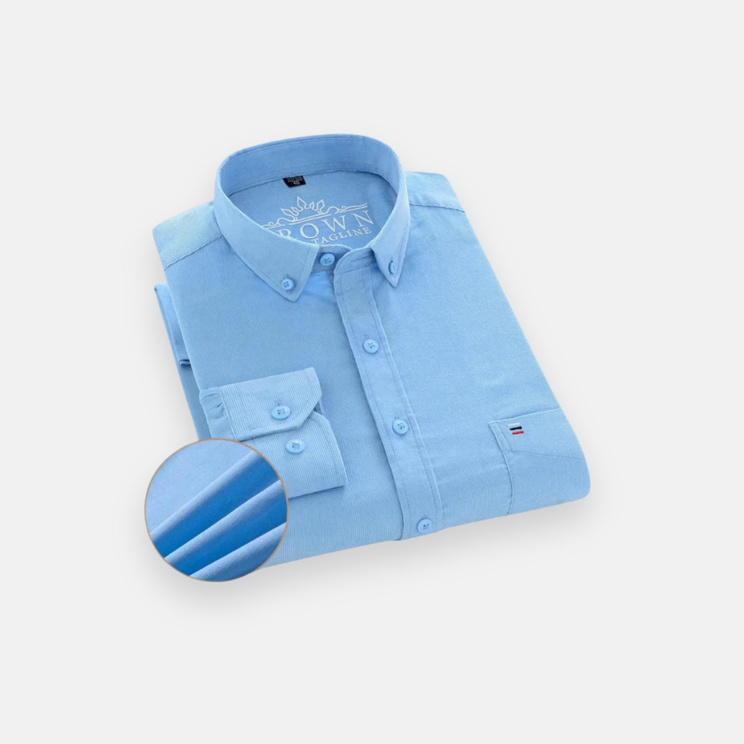 Men’s Velvet Shirt Copenhague – Luxury Casualwear