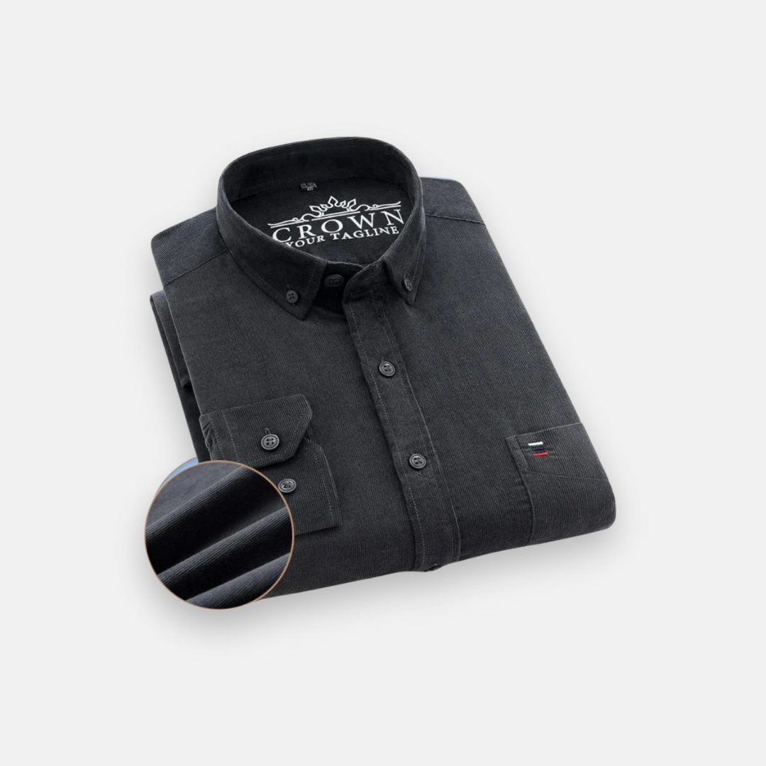 Men’s Velvet Shirt Copenhague – Luxury Casualwear