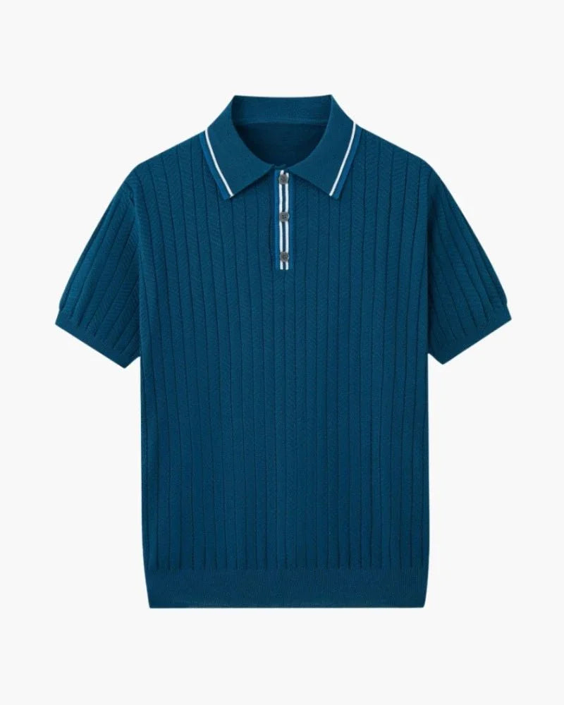 Harold Knitted Polo Shirt