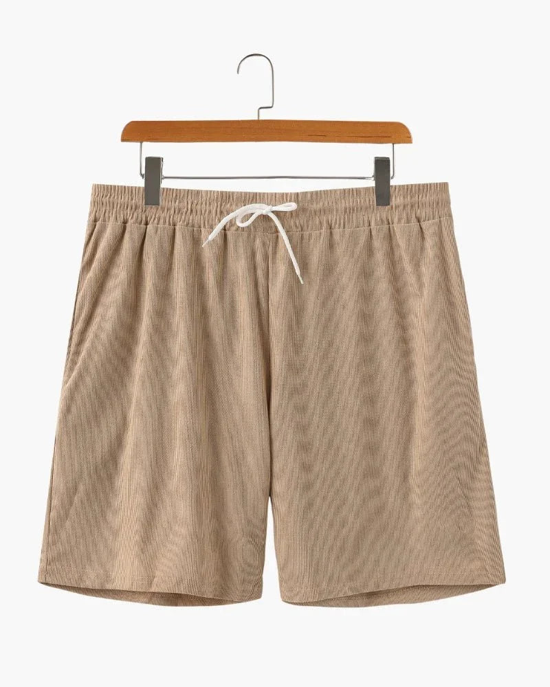 Men’s Casual Corduroy Shorts Beaches – Slim Fit