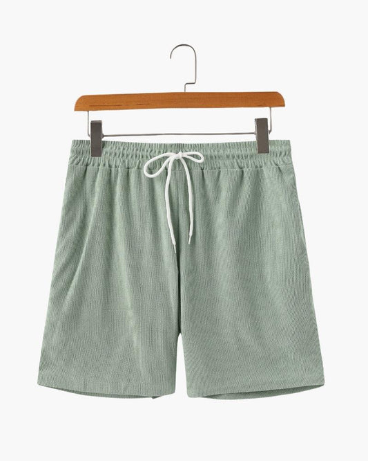Men’s Casual Corduroy Shorts Beaches – Slim Fit