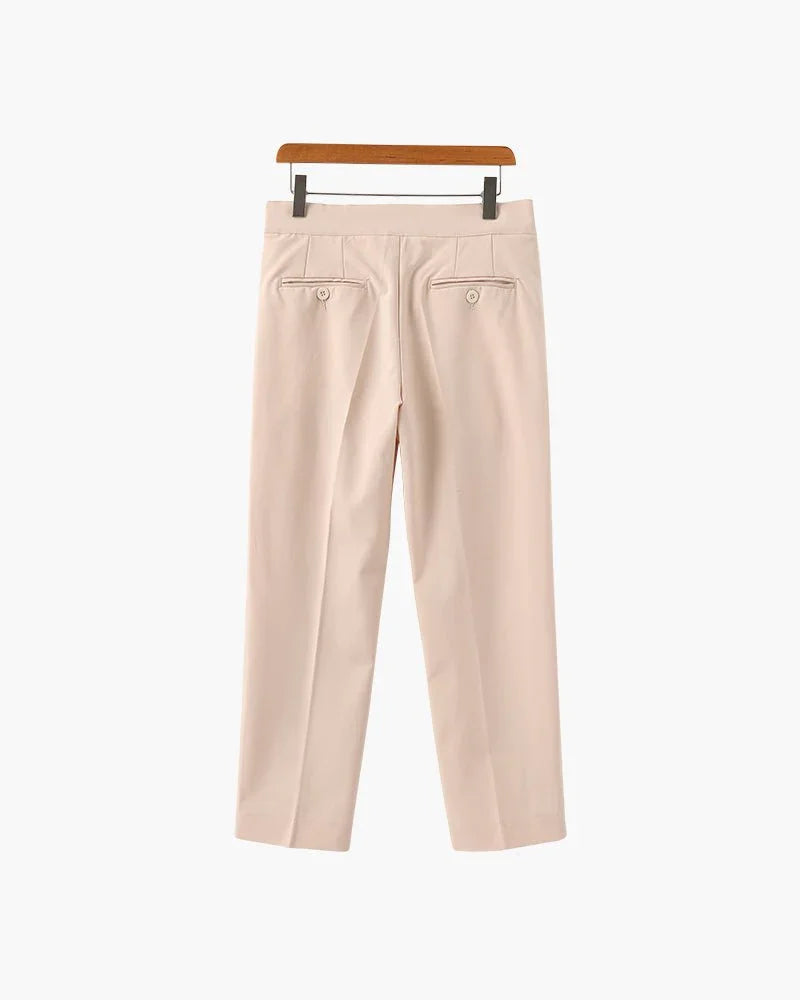 Men’s High-Waisted Trousers – Princeton Pantalon