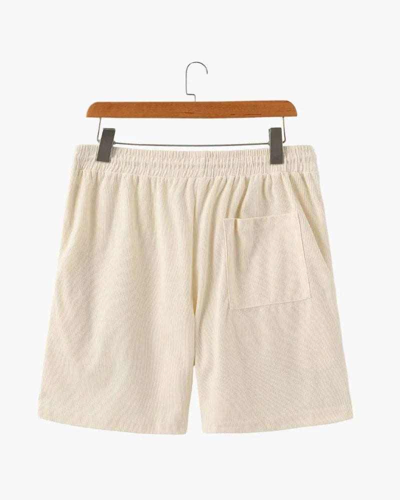 Men’s Casual Corduroy Shorts Beaches – Slim Fit