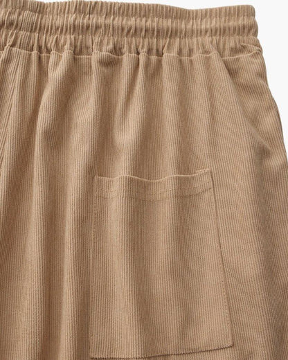 Men’s Casual Corduroy Shorts Beaches – Slim Fit