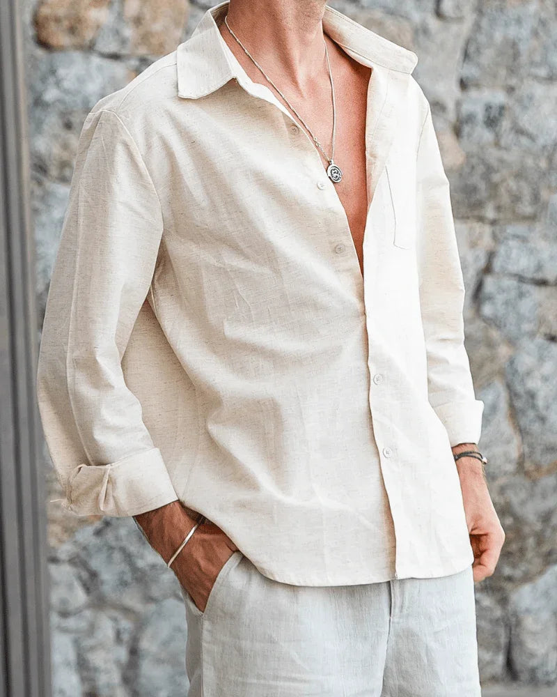 Cape Town 100% Linen Shirt