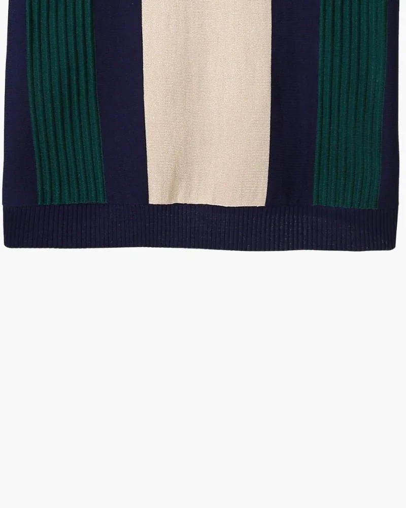Men’s Knit Polo Shirt with Zip Collar – Trevor