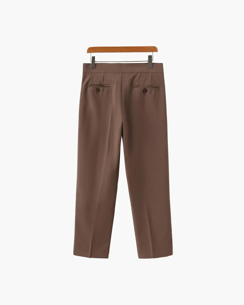 Men’s High-Waisted Trousers – Princeton Pantalon