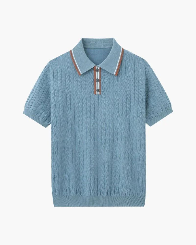 Harold Knitted Polo Shirt
