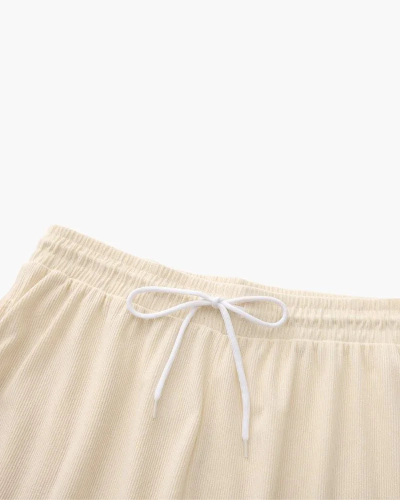 Men’s Casual Corduroy Shorts Beaches – Slim Fit