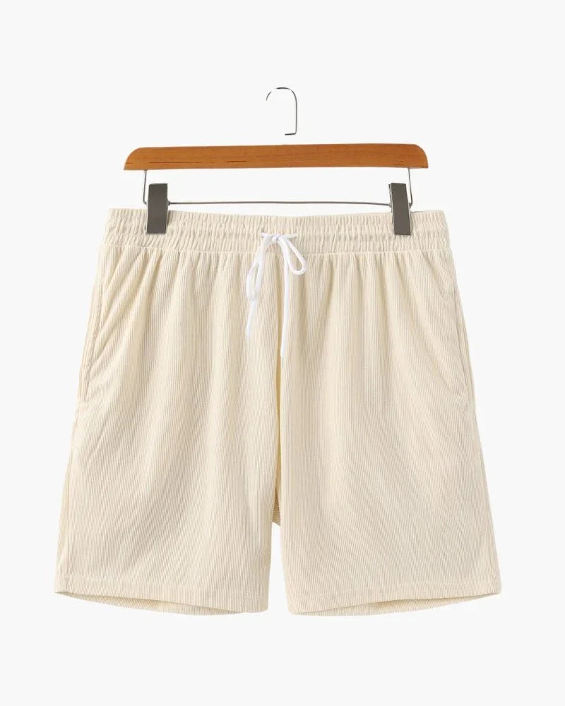 Men’s Casual Corduroy Shorts Beaches – Slim Fit
