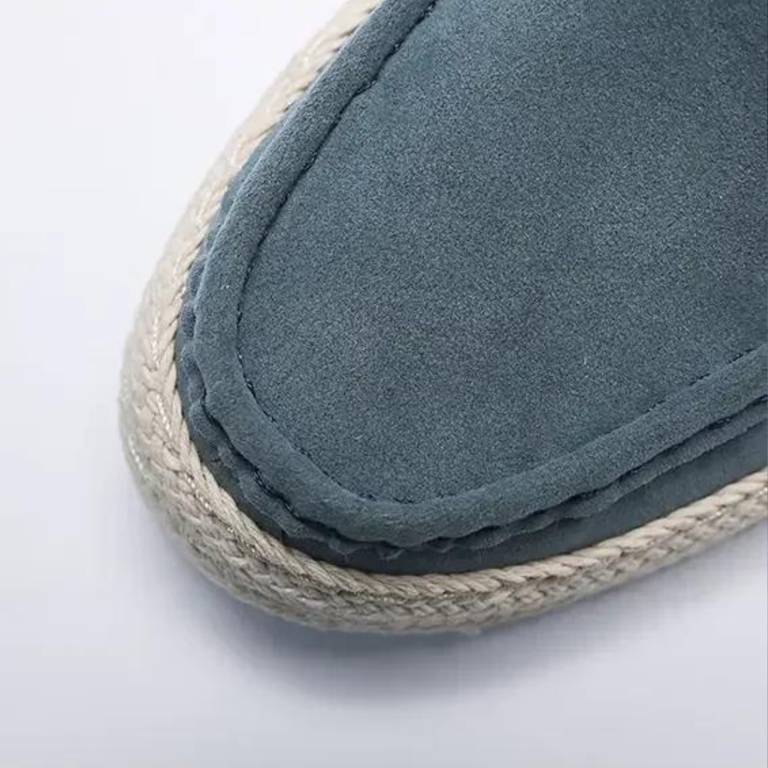 Summerside Men’s Suede Loafers – Soft Leather Comfort