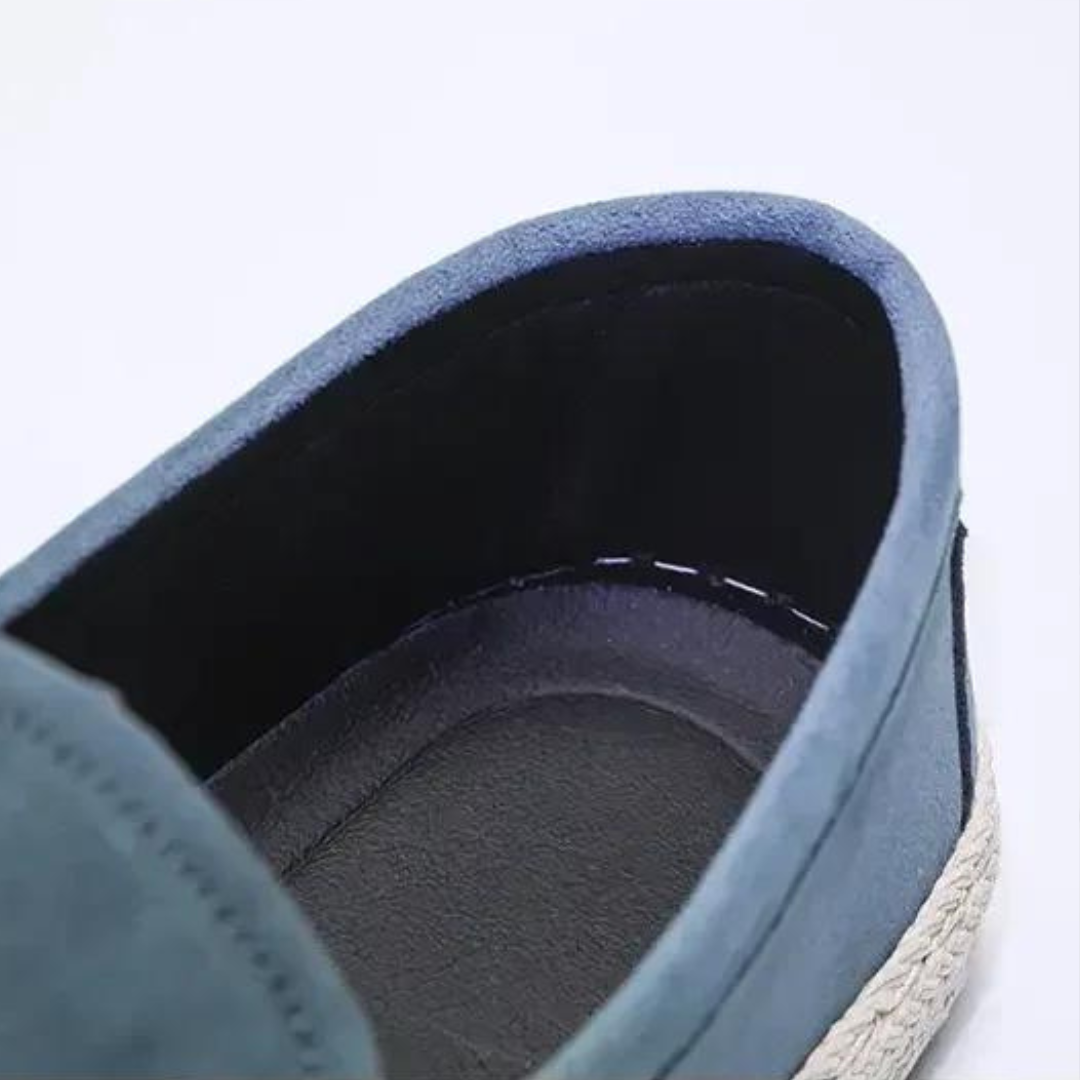 Summerside Men’s Suede Loafers – Soft Leather Comfort