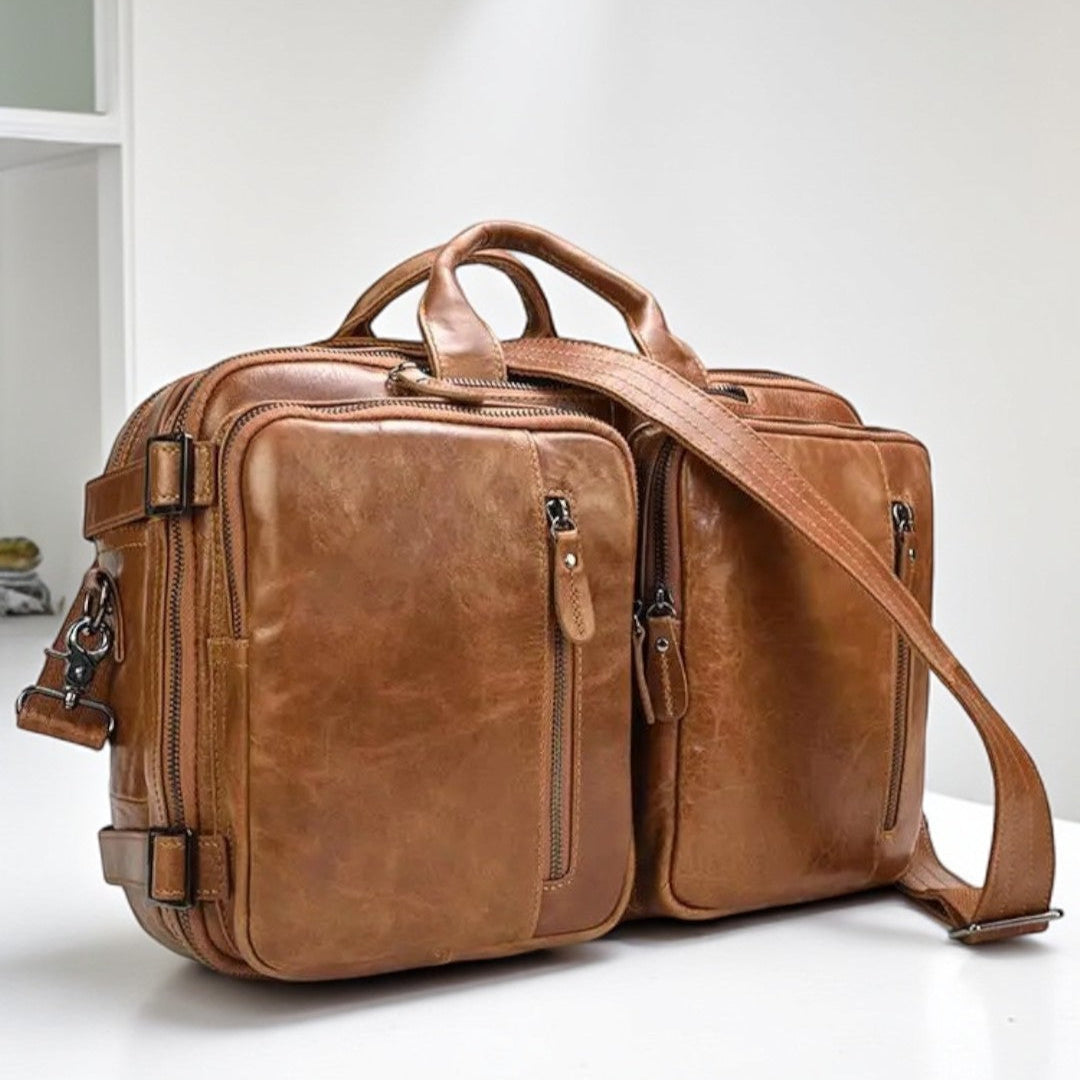 Executive Leather Milan Briefcase