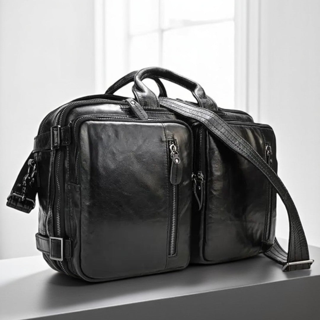 Executive Leather Milan Briefcase